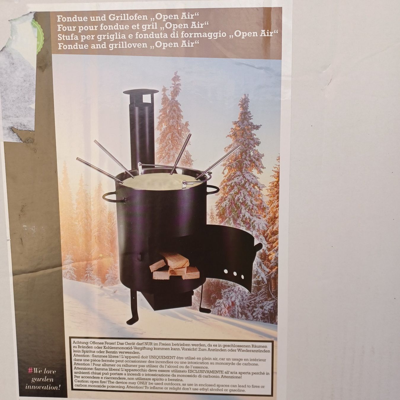Grils: Fondue und Grillofen Neu Original – Neuf avec emballage d'origine à Lyss par fludimus