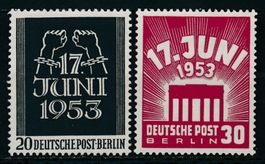 Deutsche Post Beriln Mi. 110 - 111