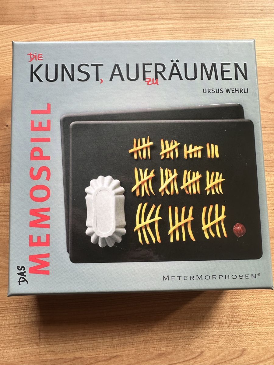 Giochi: Memospiel die Kunst aufzuräumen – Nuovo e nell'imballaggio originale da Zürich venduto da renba1