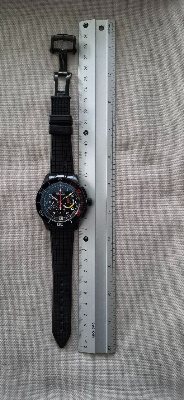 Zenith Orologi: Zenith El Primero Stratos Flyback Rainbow Limited Edition – Nuovo (secondo la descrizione) da Sierre venduto da imaginations 9
