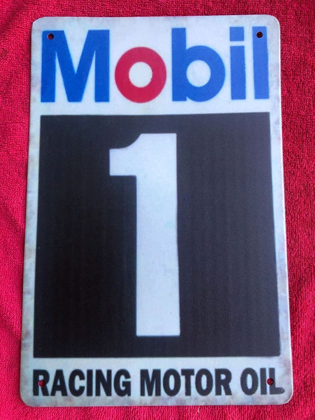 Schilder: Mobil 1 oil racing werbung – Neu (gemäss Beschreibung) aus Reinach AG von rares75