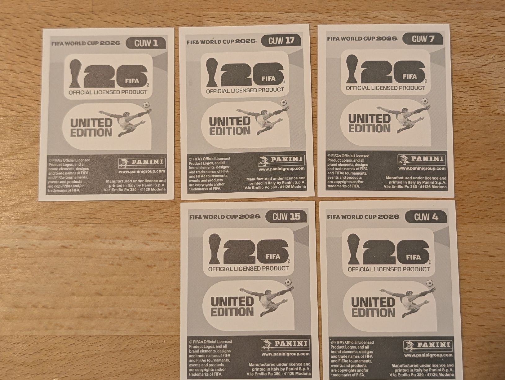 Panini Sammelbilder & Trading cards: Panini WM 2026 CUW – Neu (gemäss Beschreibung) aus Zürich von es8046 1