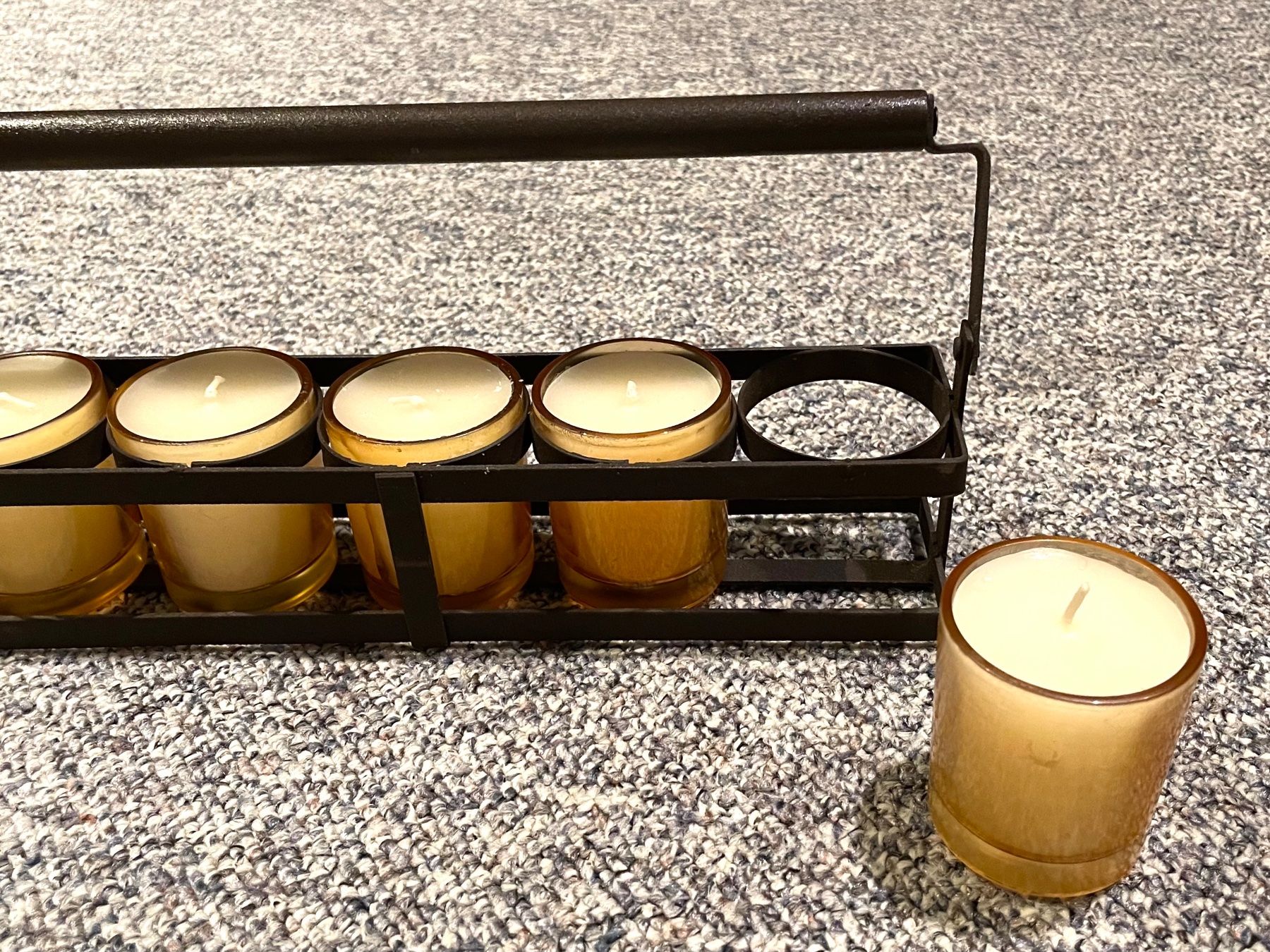 Candele: Panier à bougies – Nuovo (secondo la descrizione) da Genève venduto da flocon06