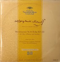 Mozart – Divertimento Nr. 11 (10'' LP, 1955)