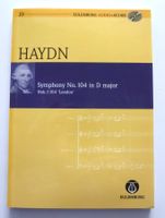 Musiknoten von Haydn Symphony Nr.104 in D major  London