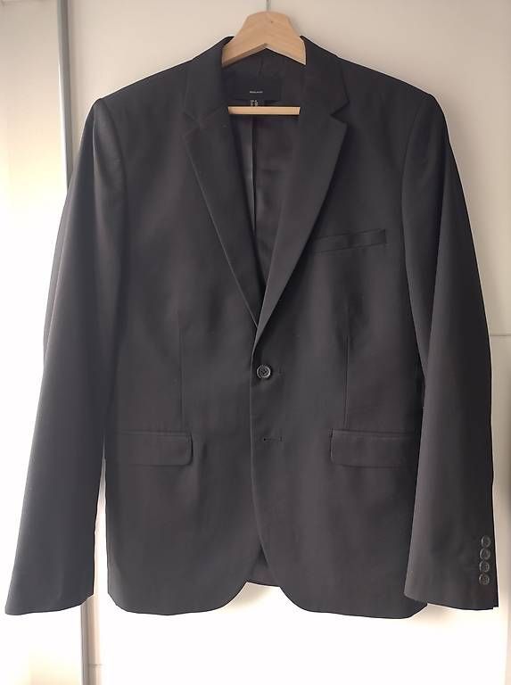 H&M Jacken: Schwarzer eleganter Herrenblazer, Grösse 48 – Neu (gemäss Beschreibung) aus Buochs von and_25zf