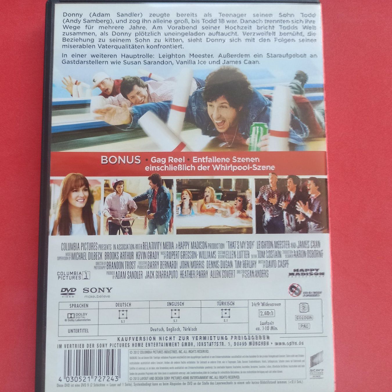 Tutti i DVDs: Der Chaos-Dad – Usato da Dübendorf venduto da kb86_MOVIE 1