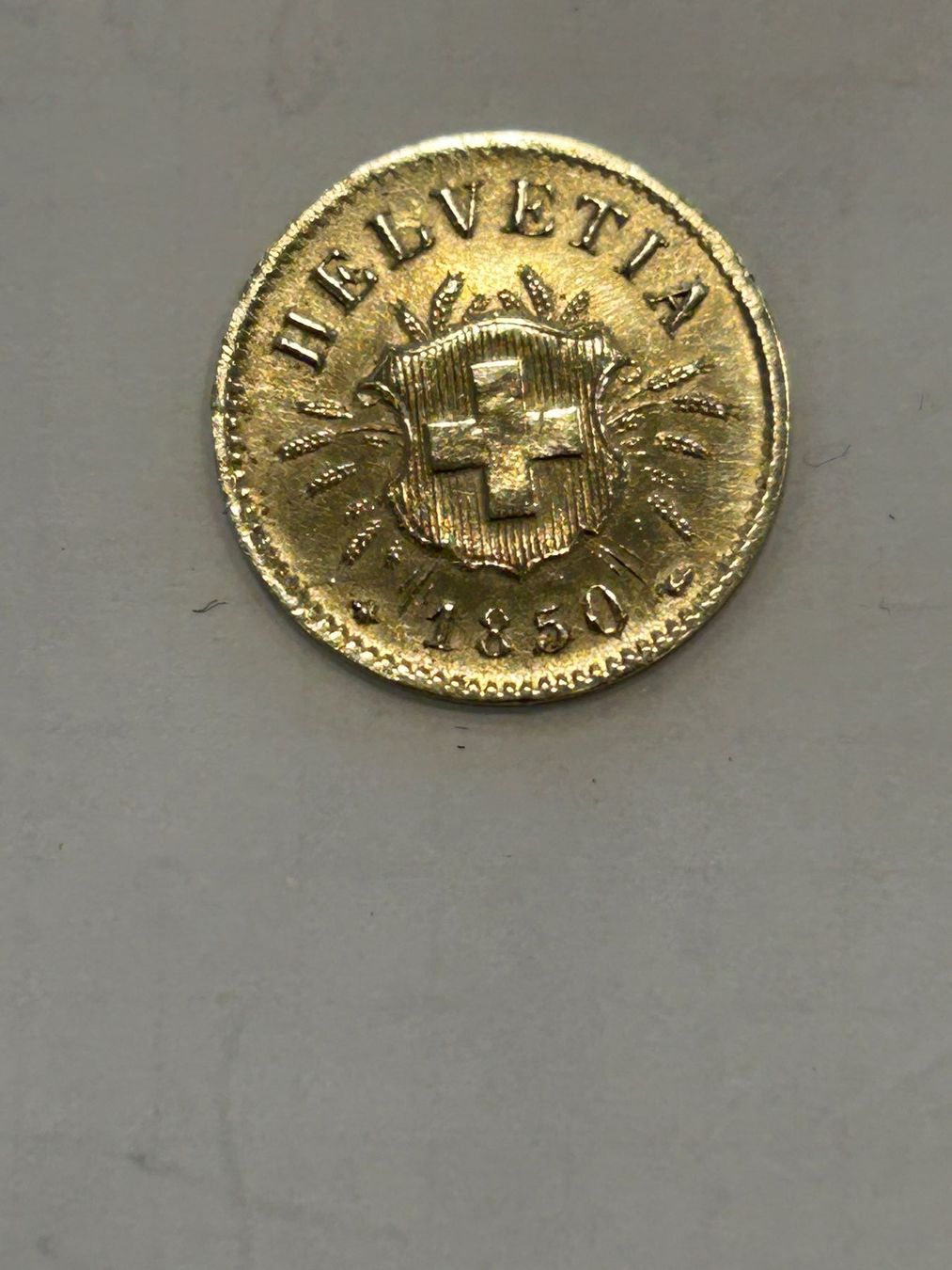 Toutes les monnaies: Alte  5 Rappen 1850 – D'occasion à herisau par hb_gold 1