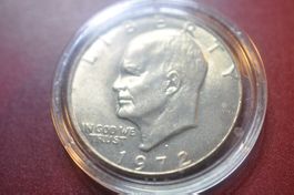 lot de monnaie des USA 1967, 1972, 1971 et 1977 (plaqué or)