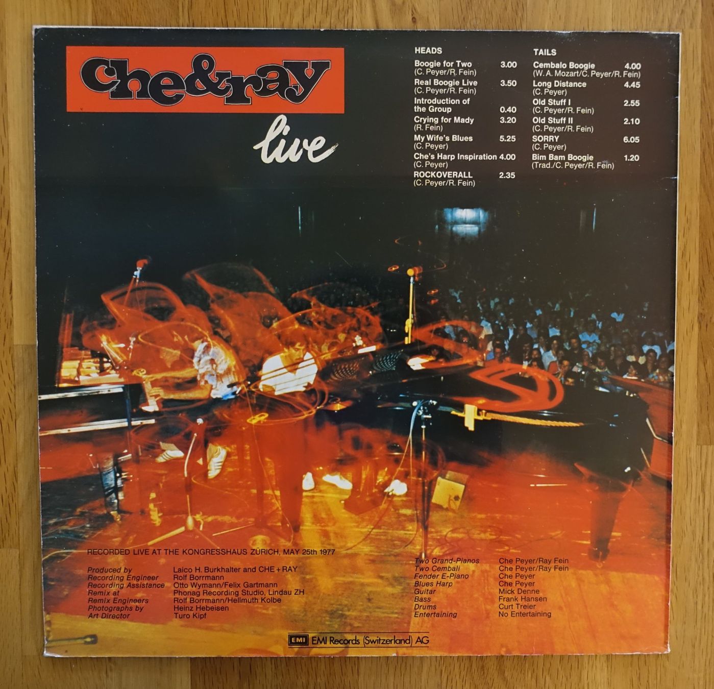 Dischi in vinile: Che & Ray – Live! - T3 – Usato da Sessa venduto da discoverymedia 1