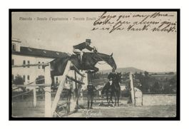 PINEROLO - 1920 "Scuola d’équitazione - Tenente Boschi"