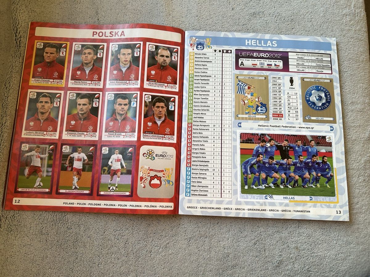 Panini Album: Panini Album 2012 komplett – Usato da Binningen venduto da Flagello 4