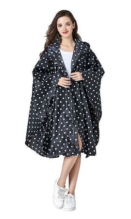 ✅ NEU Stilvoller wasserdichter Regenponcho