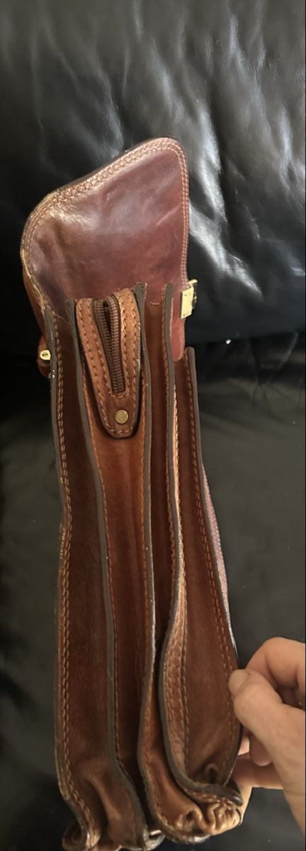Valigie & Borse: Alte Ledertasche Aktentasche  – Usato da Bülach venduto da larson27 8