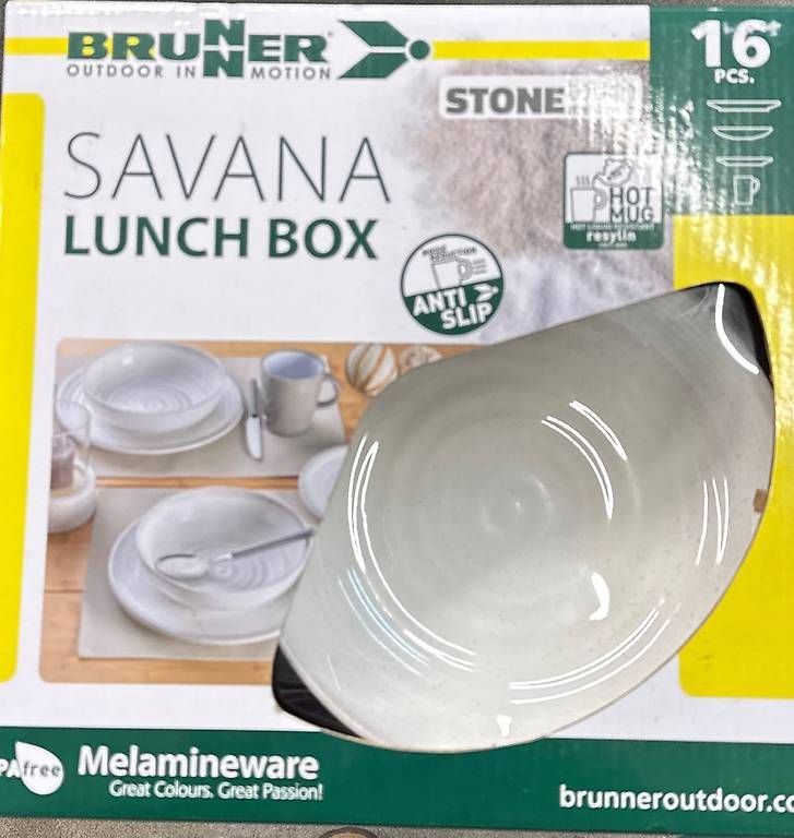 Set di piatti: Lunch Box Camping Teller und Tassen – Usato da Ebikon venduto da Bubich