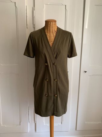 ZARA - Kleid olivgrün S