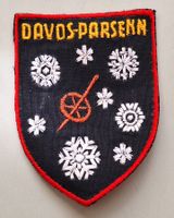 Stoff Wappen Davos Aufnäher Badge St. Gallen Stickerei Jakob