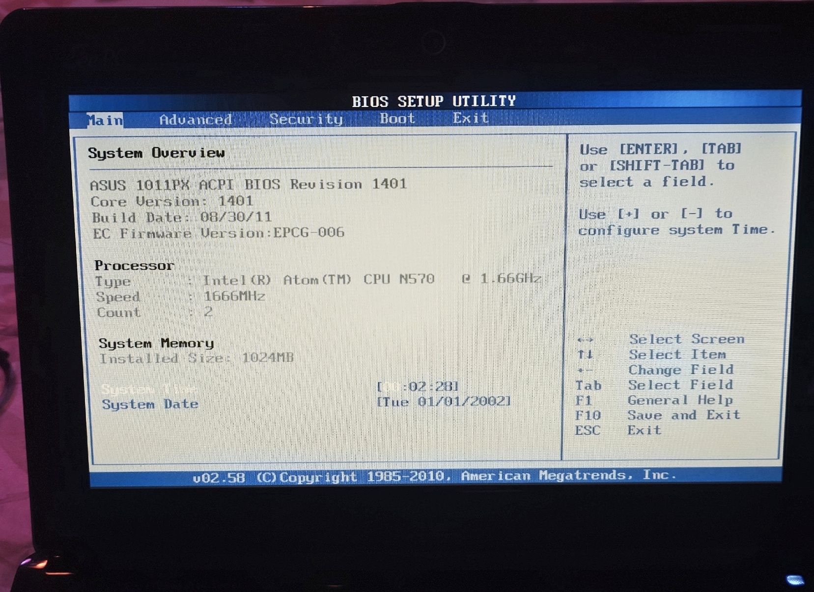 Asus Notebook: Asus Eee PC 1011PX | Intel Atom | 1GB | 160GB HDD | (Linux) – Usato da Ennetmoos venduto da Faders 1