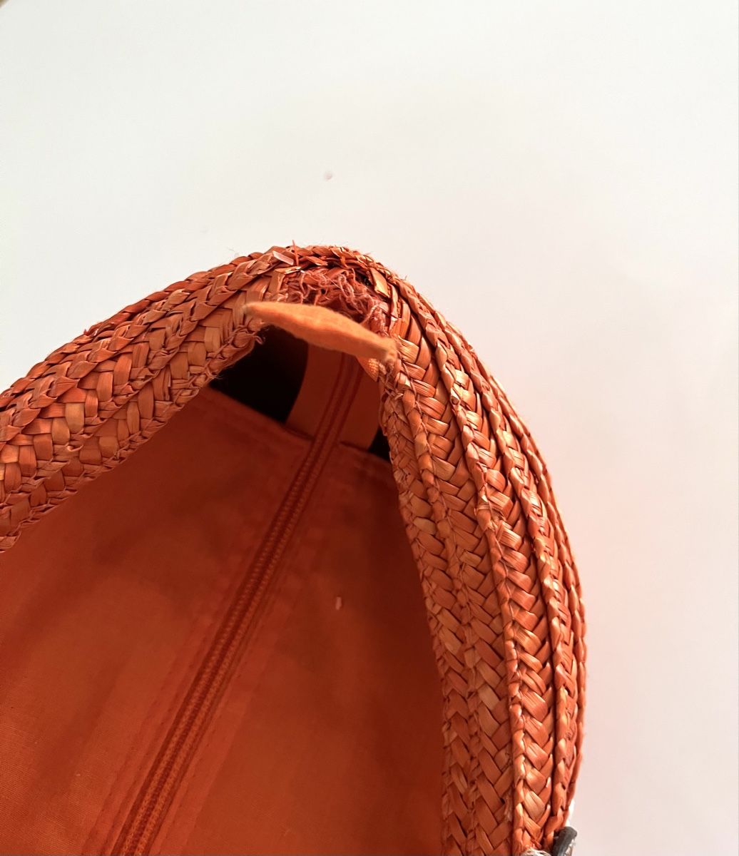 Sacs femmes: GEFLOCHTENE STRAND TASCHE ORANGE – D'occasion à Basel par JJ.Elena 4
