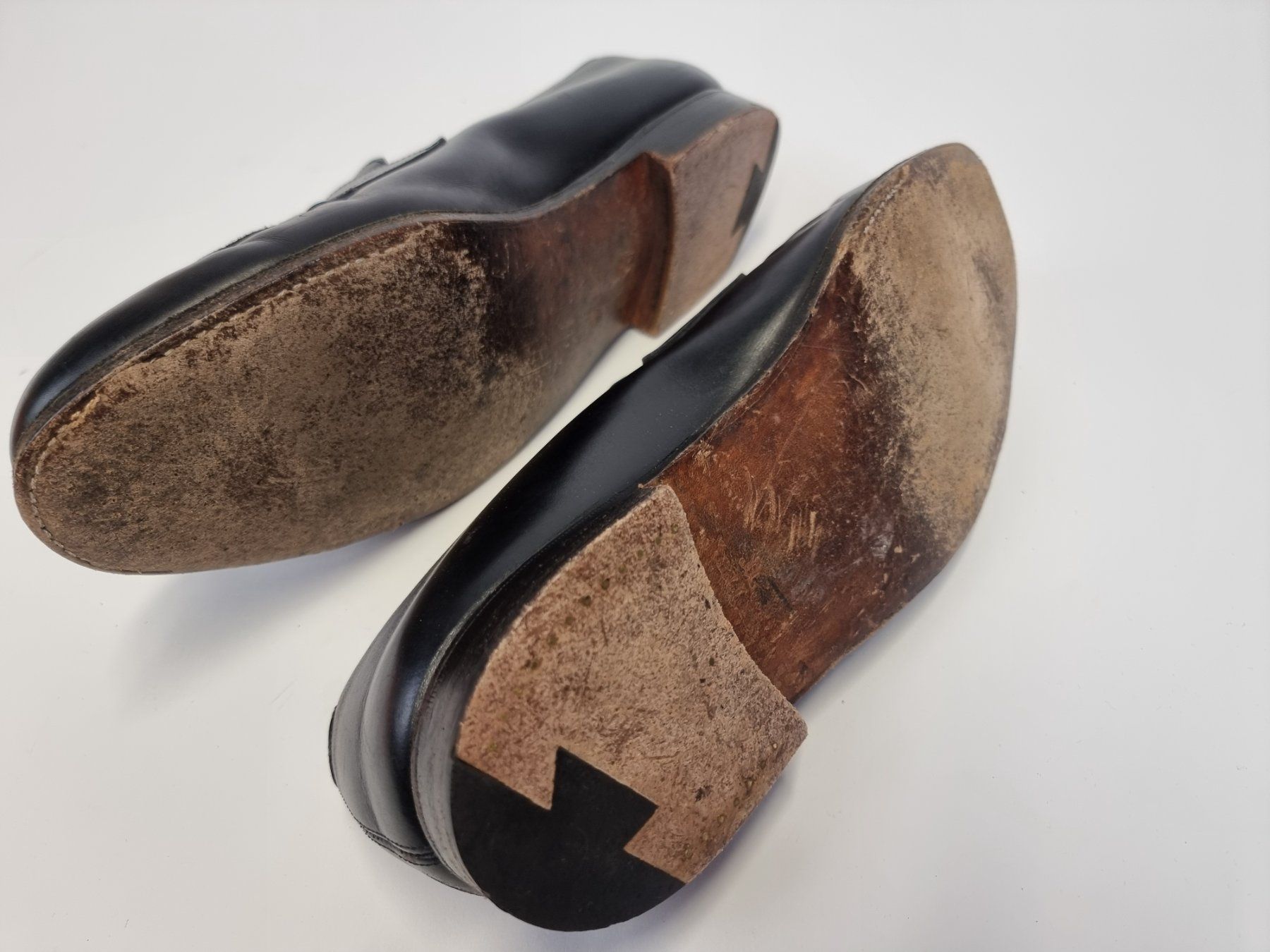 Herrenschuhe: Schwarze Leder Loafer John Lobb – Gebraucht aus Urtenen-Schönbühl von Restwert_Schoenbuehl 3