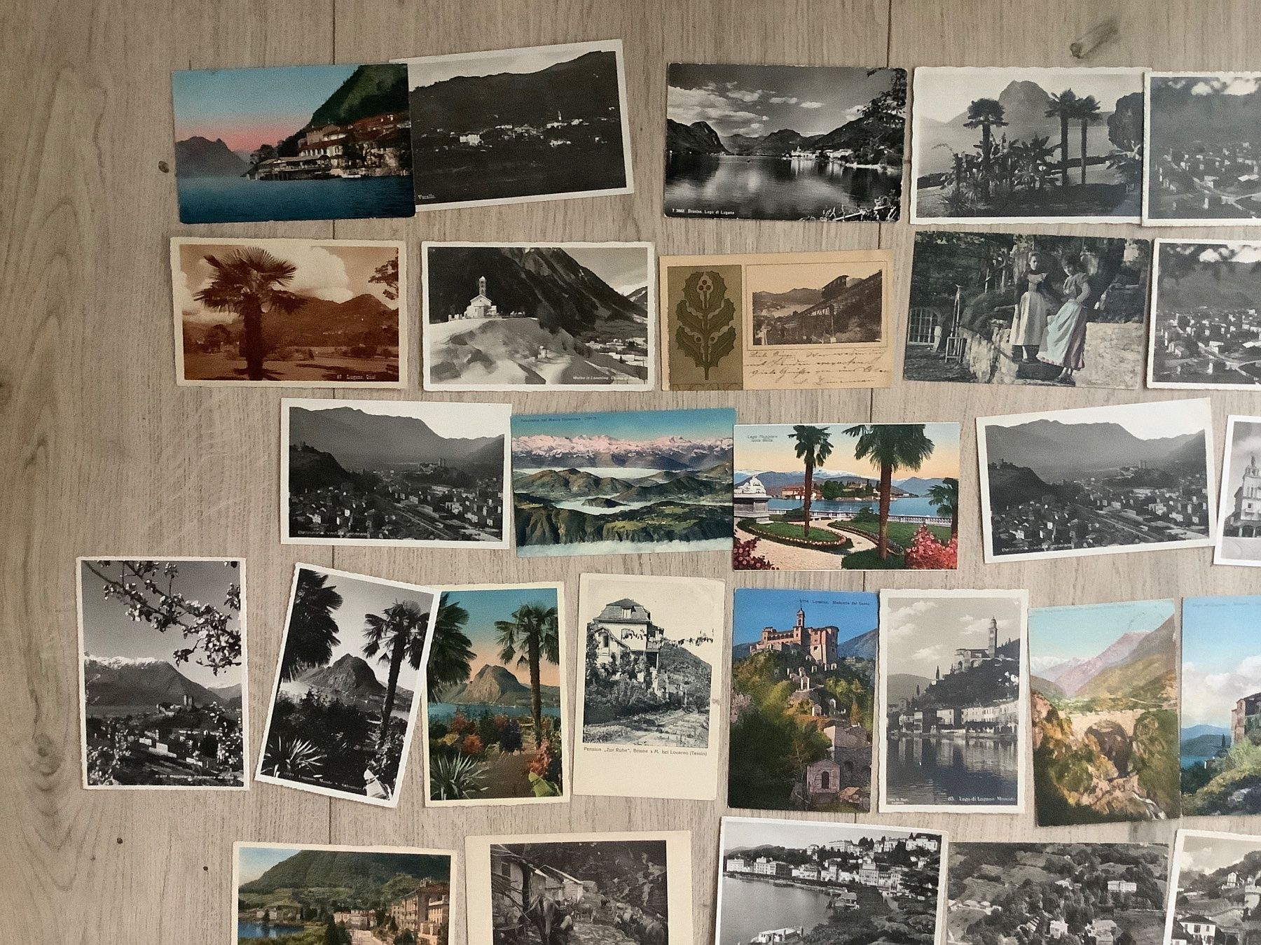 Cartoline postali: 66 alte, gelaufene Ansichtskarten Tessin ab 1903 – Usato da St. Gallen venduto da herbrig2 2