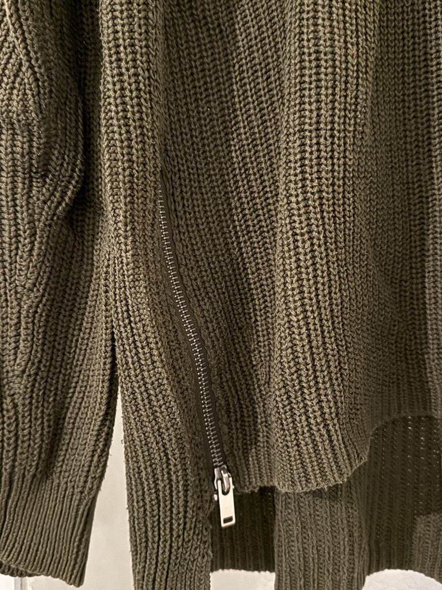 H&M Maglioni & Felpe: H&M Strickpullover in Olivgrün Grösse M – Usato da Basel venduto da zukk_ 2