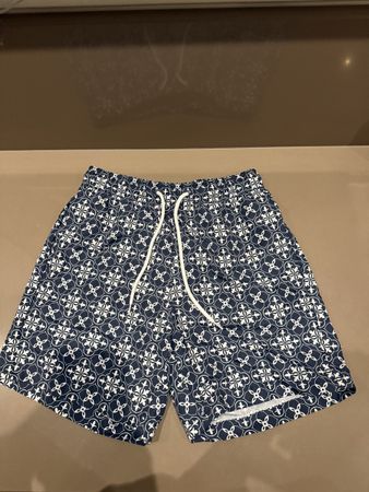 Pantaloncini da bagno estivi Terranova Taglia S fantasia blu
