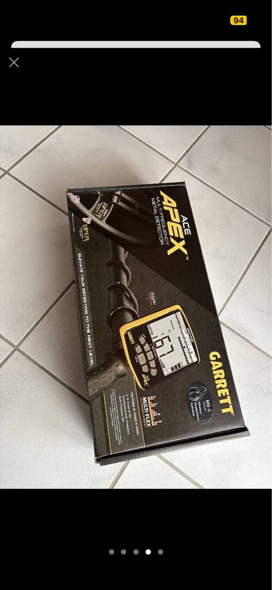 Tutte le macchine: Metalldetektor Garrett Ace Apex – Nuovo e nell'imballaggio originale da Bolken venduto da Romeo80 3