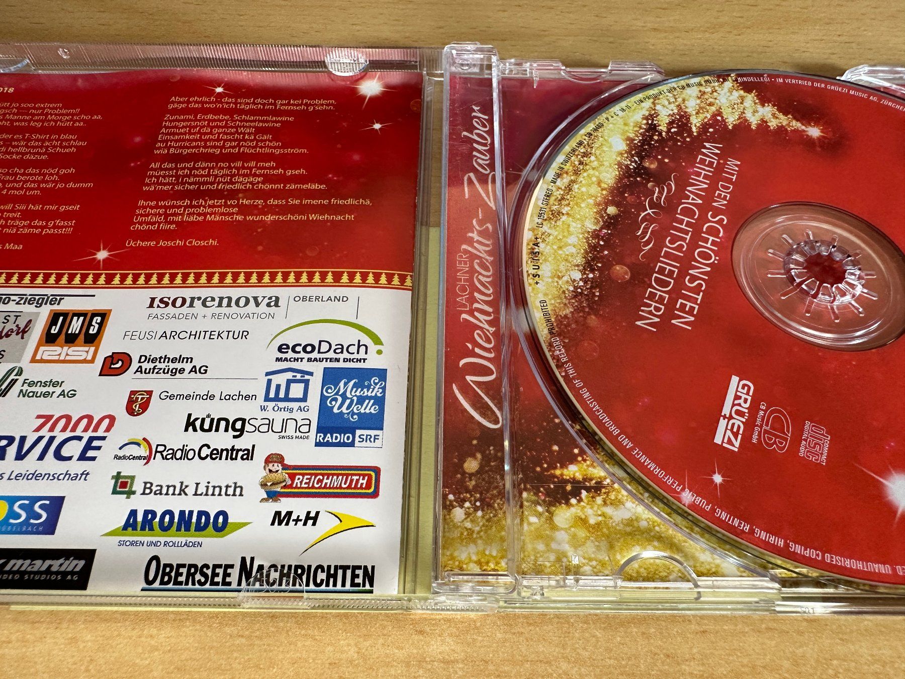 CD: Various - Lachner Wiehnachts-Zauber – Usato da Rikon im Tösstal venduto da Alpenmutz 2
