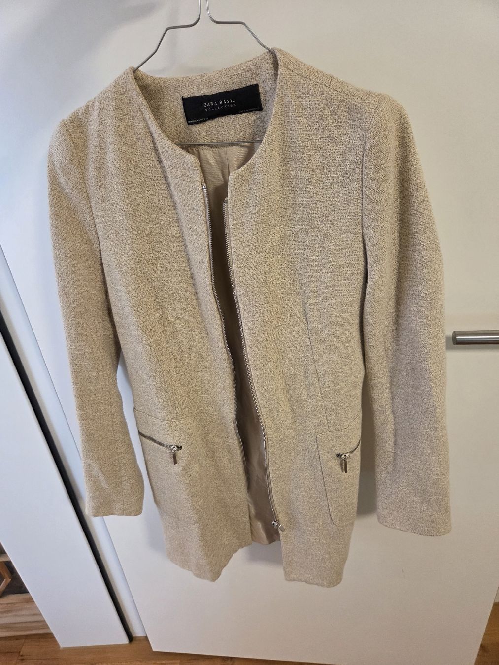 Zara Cappotti: Mantel Zara Basic beige, Grösse M entspricht eher S – Nuovo (secondo la descrizione) da Luzern venduto da Sherry56