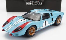 FORD GT40 24h LE MANS 1966 K.MILES - D.HULME / CMR 1/12