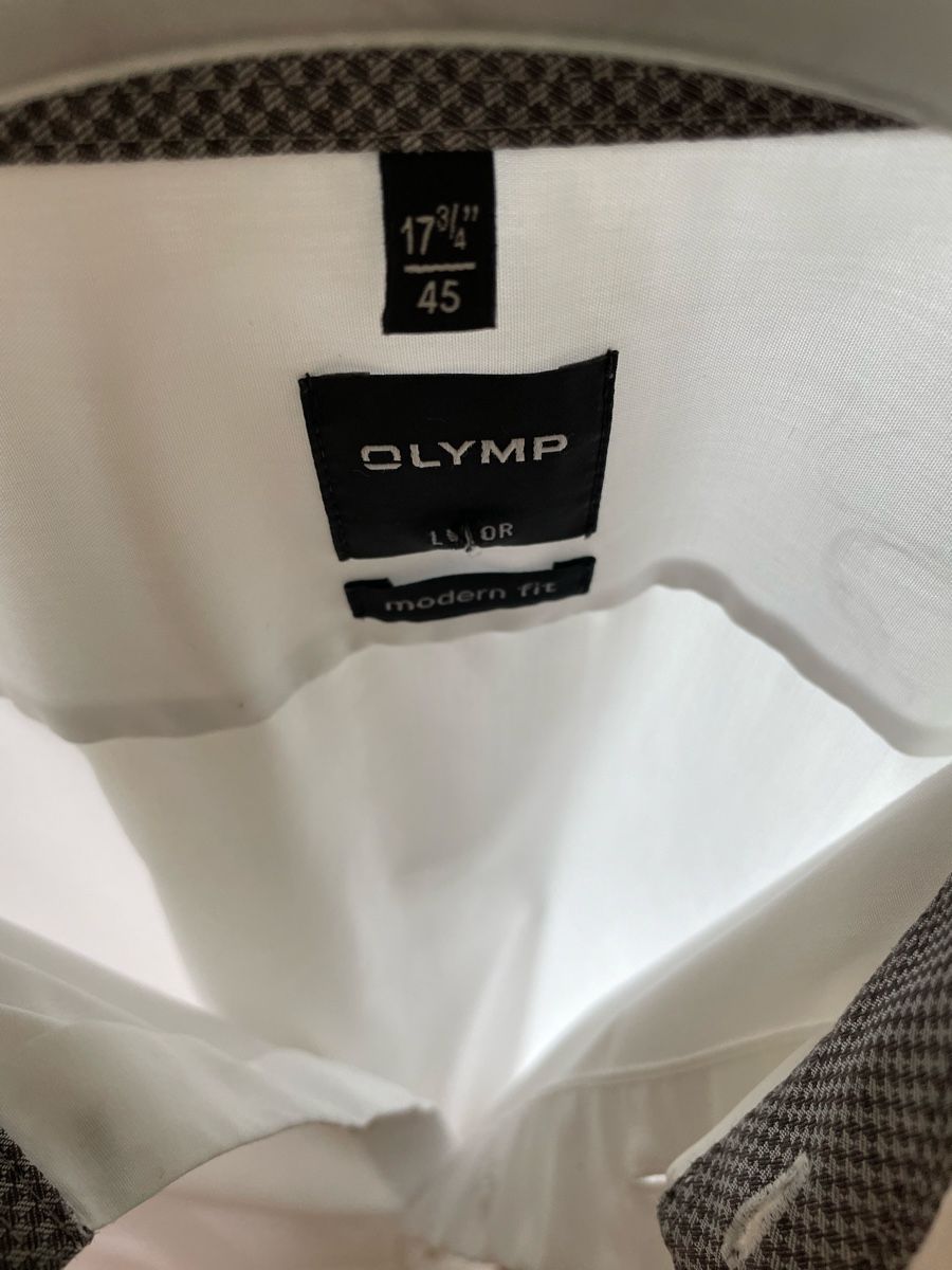 Camicie: Olymp Hemd modern fit weiss Gr. 45 – Nuovo (secondo la descrizione) da Emmenbrücke venduto da Ladyboutique 1