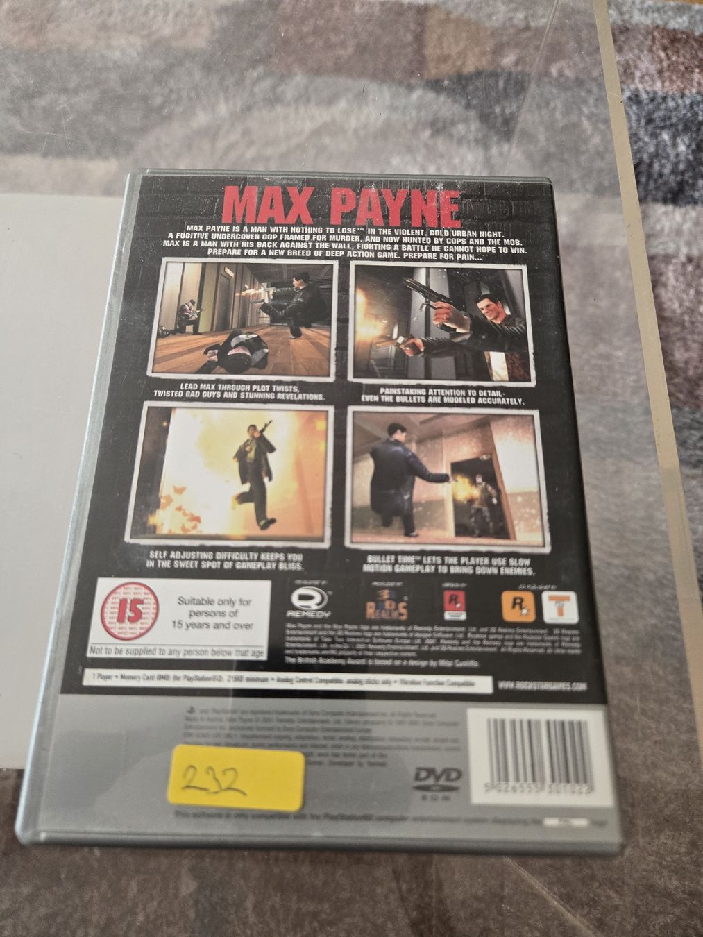 Spiele: Max Payne PS2 – Gebraucht aus Bussigny von Kfdlt 1