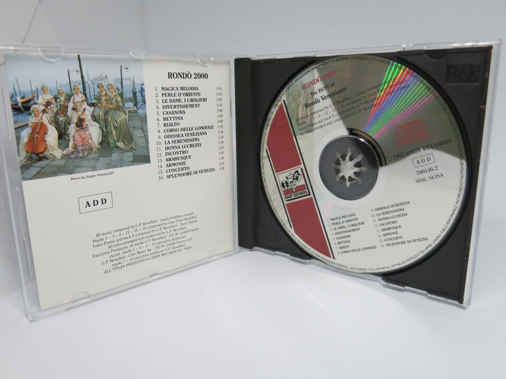 CD Rondo' Veneziano Rondó 2000 The Best Of Rondo' Veneziano Kaufen