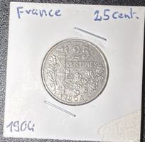 France 25 centimes 1904