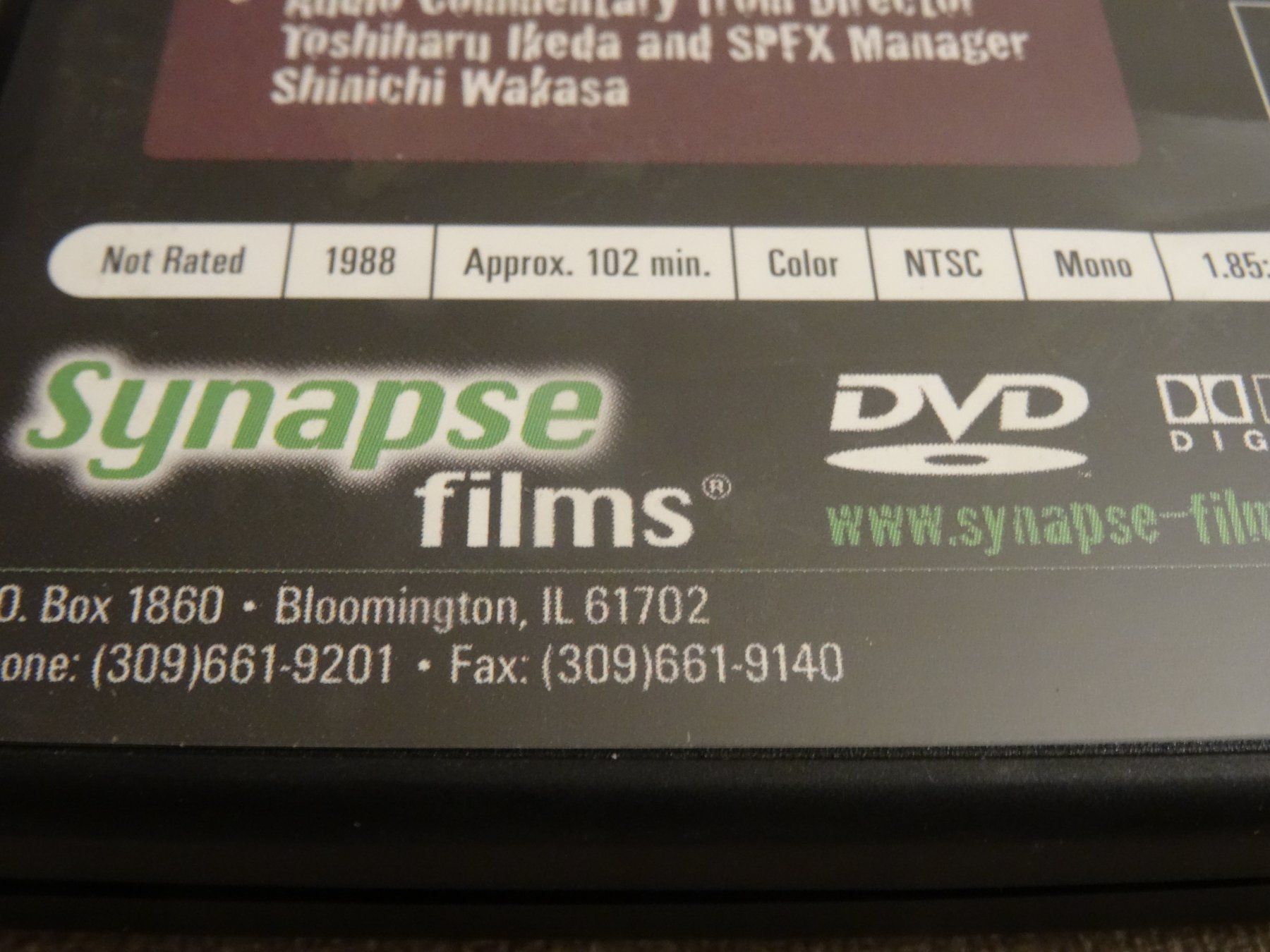Tutti i DVDs: Evil Dead Trap DVD - NTSC DVD – Usato da Olten venduto da Disc-Verkauf 3