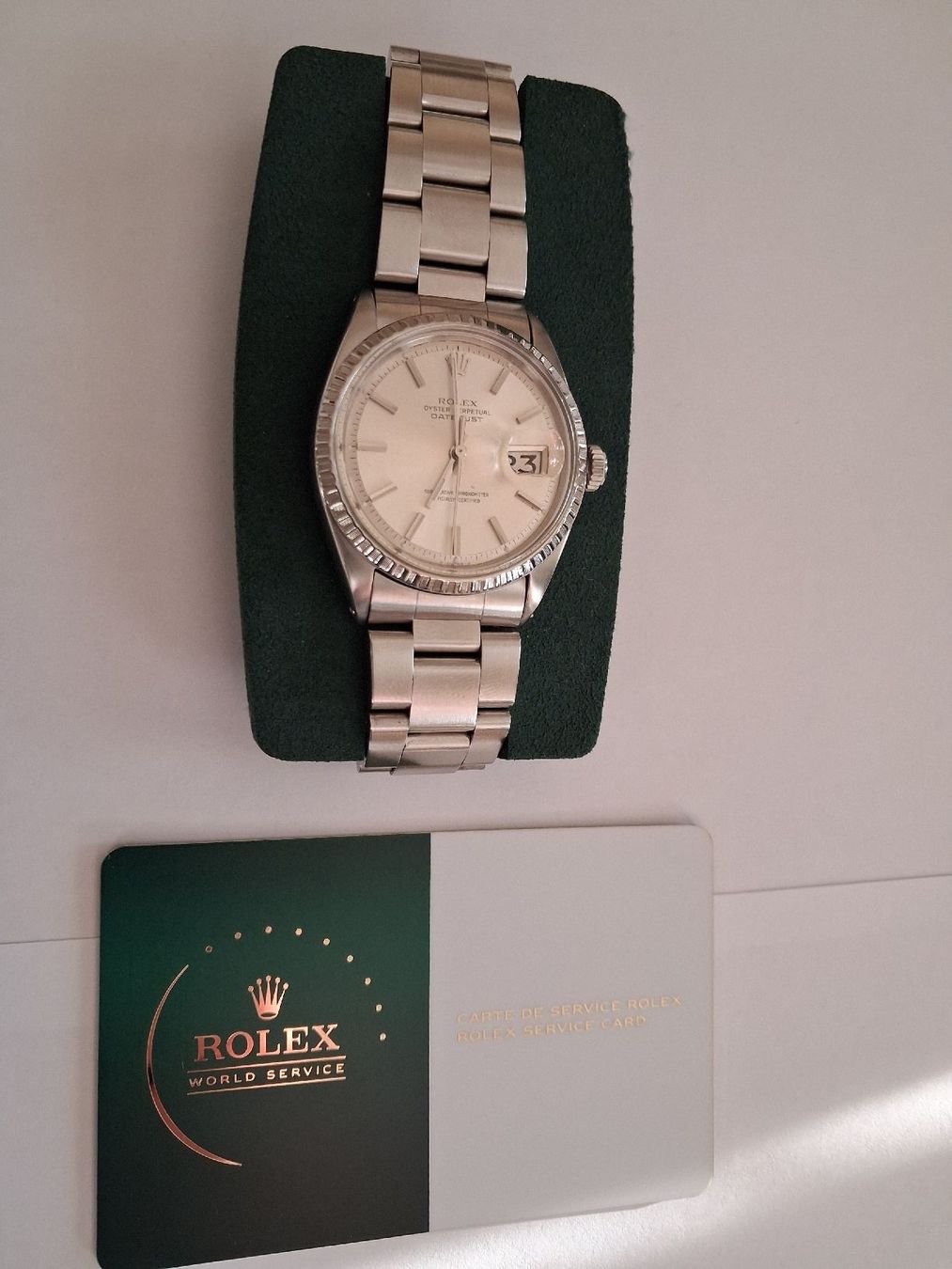 Rolex Orologi: Rolex Datejust 36mm, ref 1603- frisch service – Nuovo (secondo la descrizione) da Oberkirch LU venduto da De.Mac