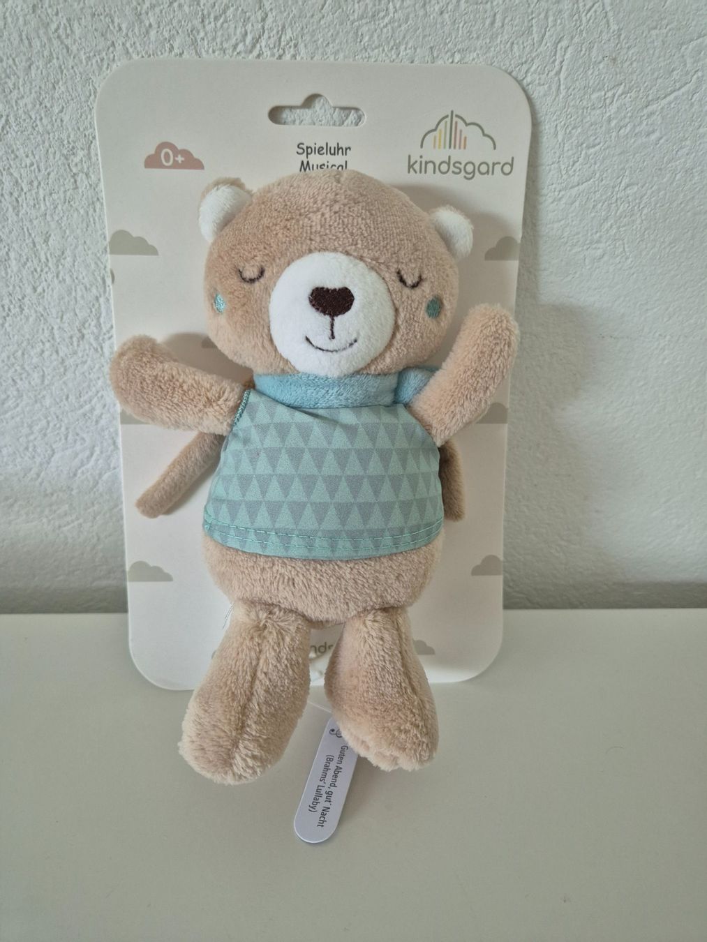 Giocattoli: kindsgard Spieluhr Teddy slumma mint – Nuovo e nell'imballaggio originale da Aarburg venduto da i_c6r8 1