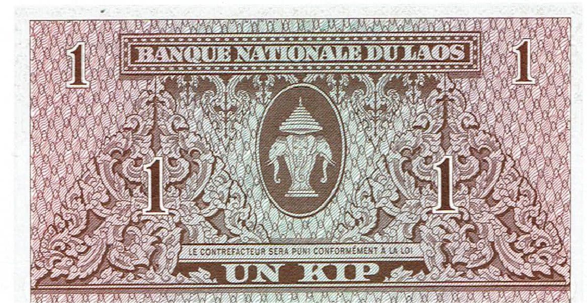 Banconote: Laos 1 Kip 1962 P-8b UNZ – Nuovo (secondo la descrizione) da Steffisburg venduto da ber_8htf