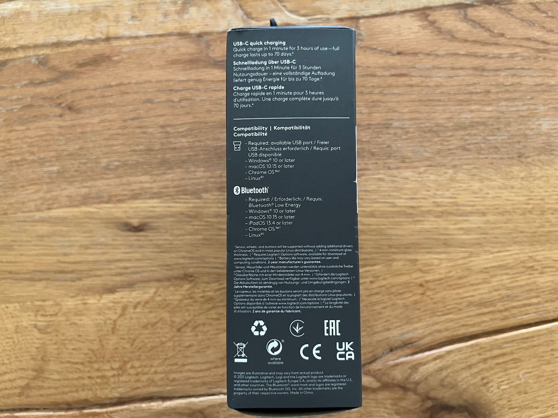 Logitech Mouse: Logitech MX Anywhere 3 Maus, NEU, für Windows/Mac – Nuovo e nell'imballaggio originale da Olten venduto da Xtra 2