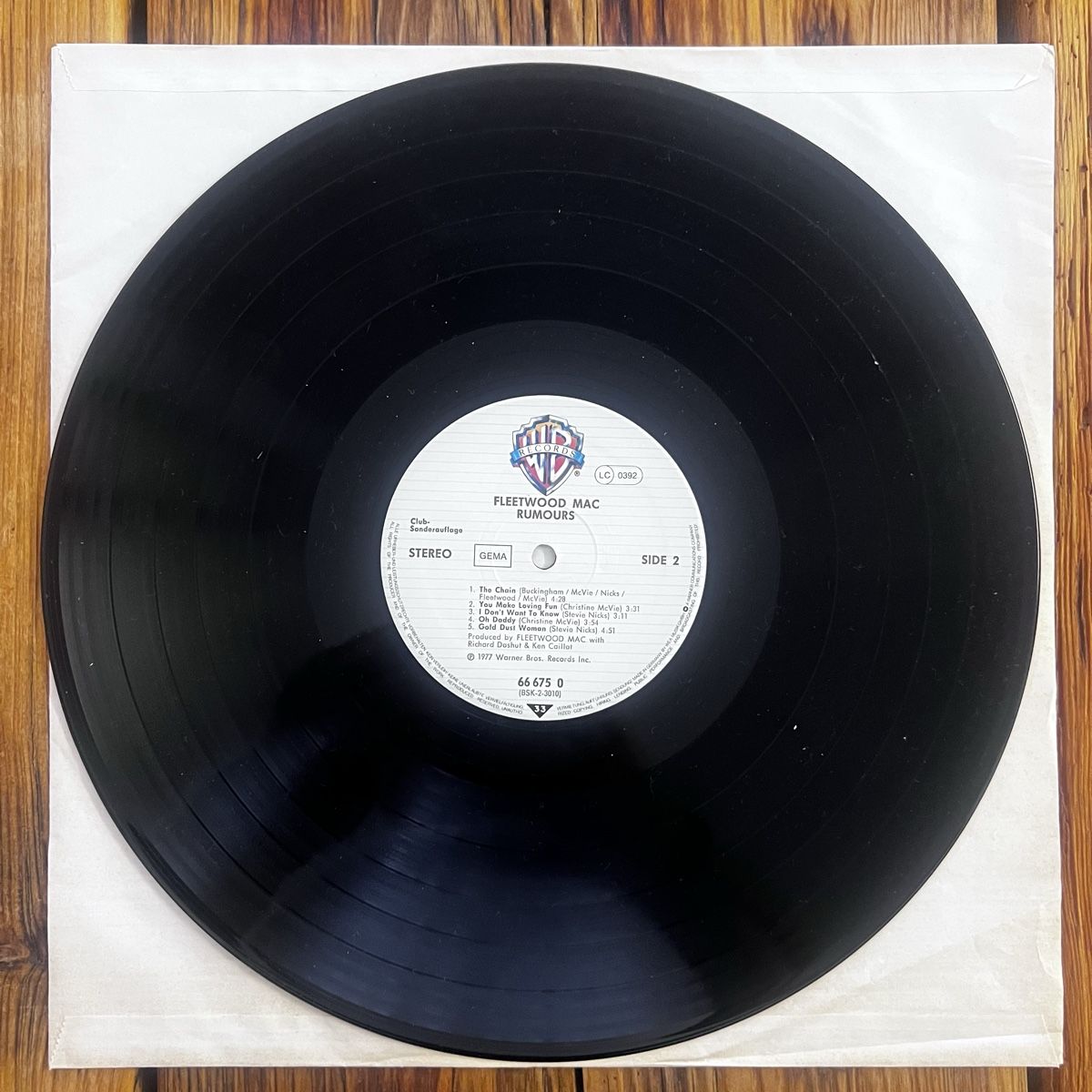 Dischi in vinile: Fleetwood Mac Rumours Schallplatte – Usato da Umiken venduto da mar_p7n9 6