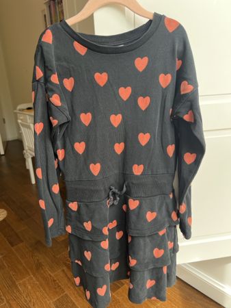 Mini Rodini Organic Cotton Dress, Size 128/134
