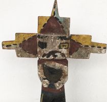 alte Kachina Hopi Indianer Figur Höhe 19,7 cm