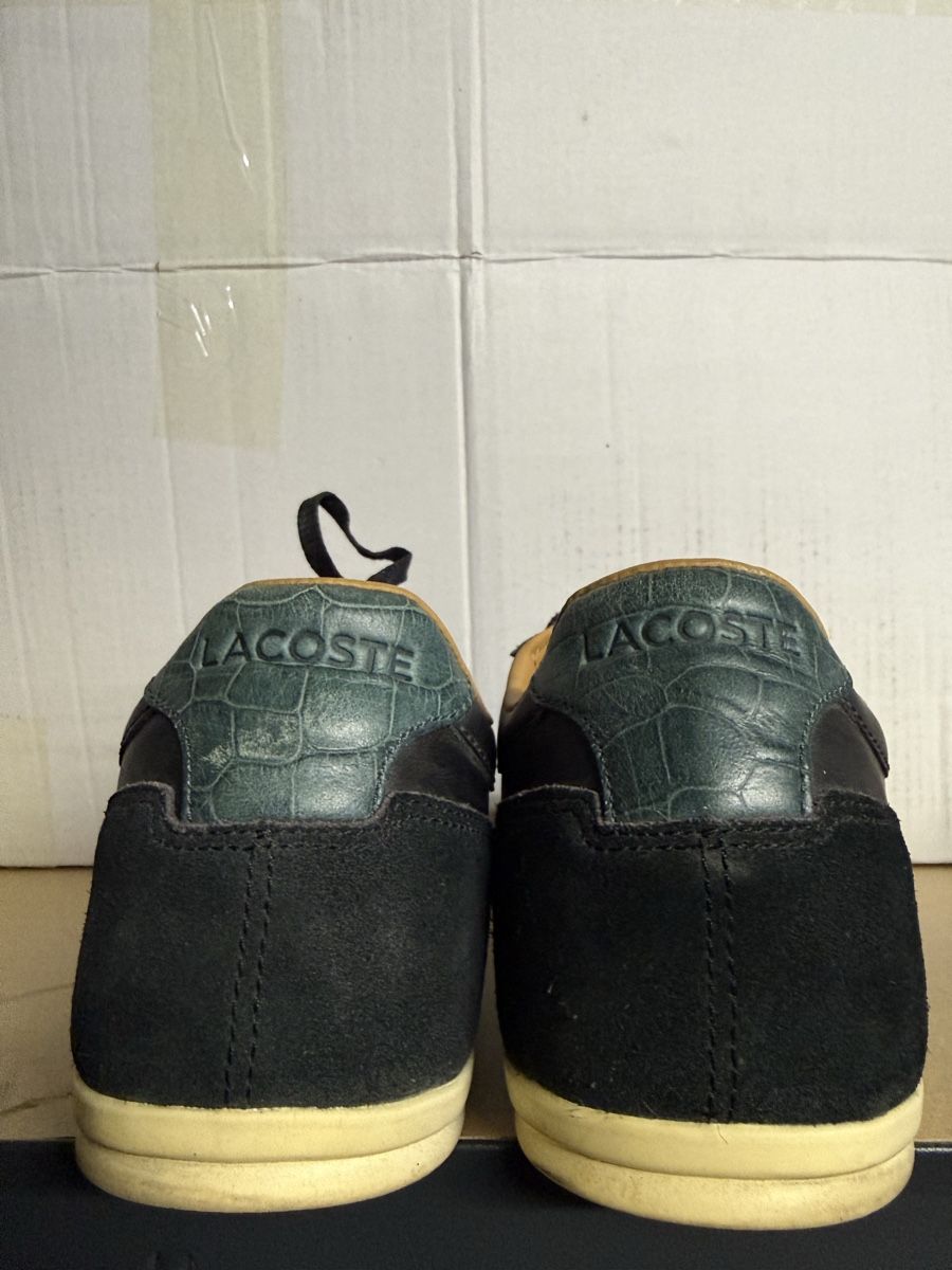 Lacoste Scarpe da uomo: Lacoste Herren Sneaker, Schwarz, Grösse 46 – Usato da Niederbuchsiten venduto da Fer55 1