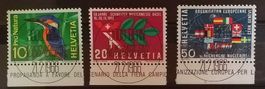 ET) 439-441, Sondermarke ET Vollstempel Kt. 25.-