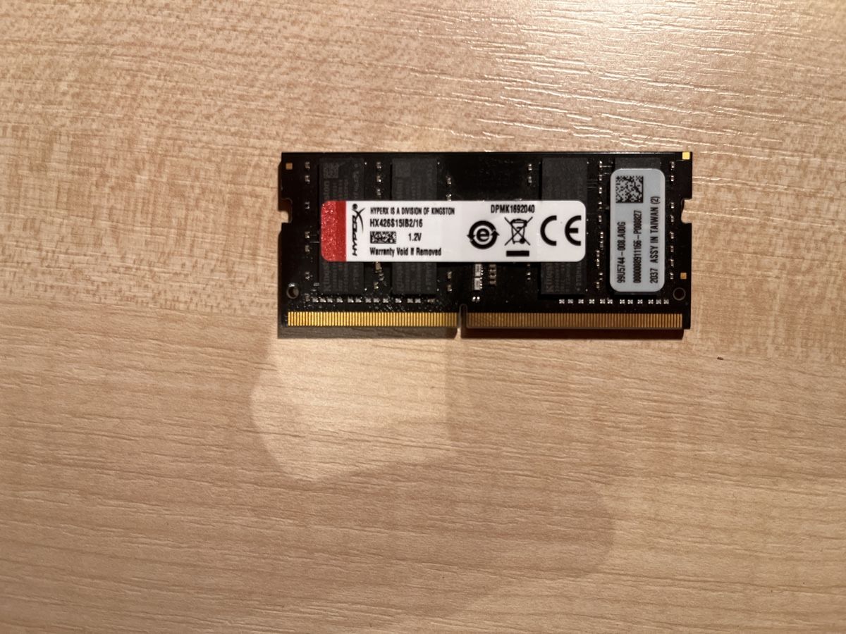 Hyperx Memory / RAM: RAM DDR4 HyperX Impact hx426s15ib2/16 – Gebraucht aus Altdorf UR von Spetruzzi 1