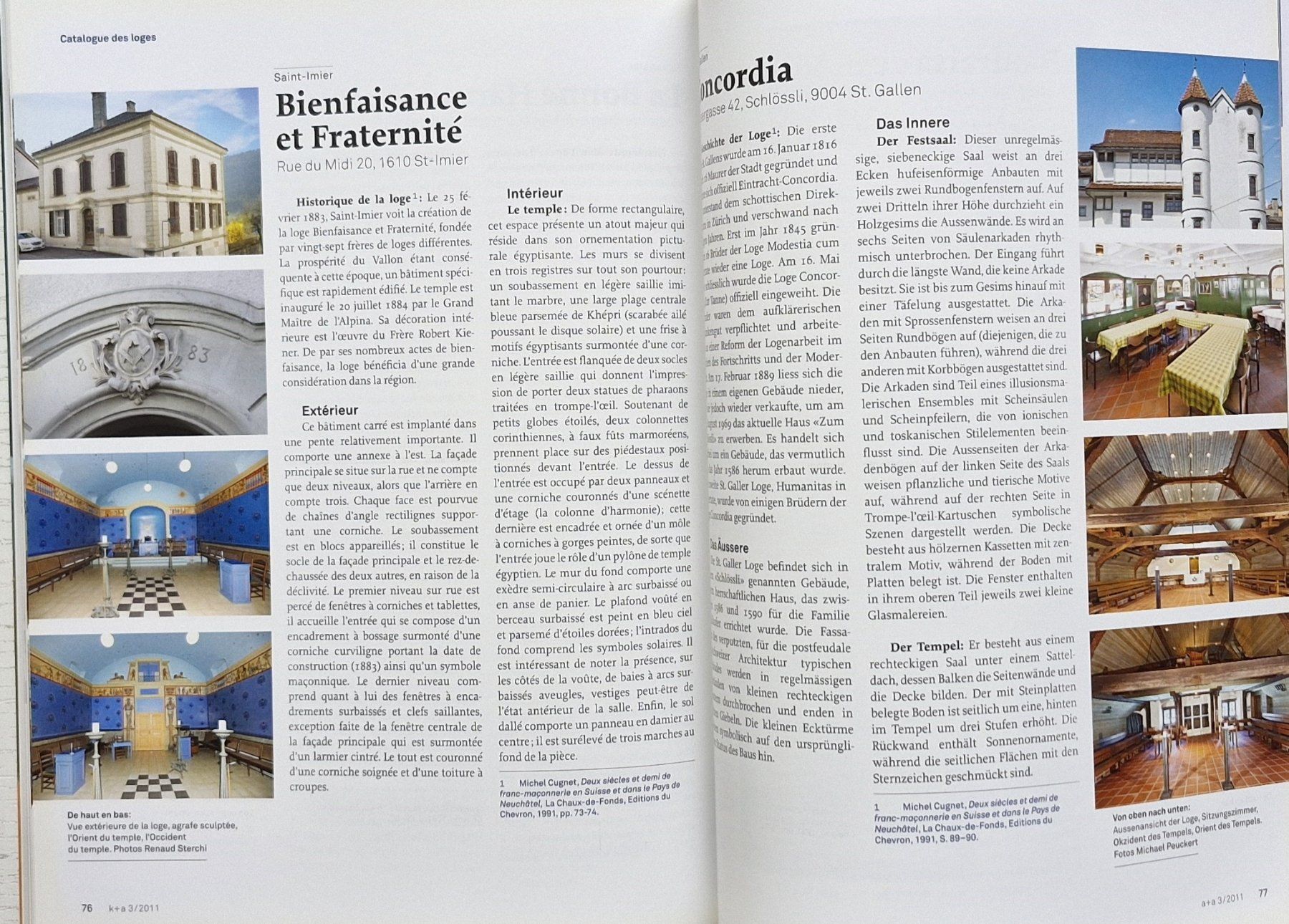 Bücher: Schweizer Freimaurer: Kryptische Architekturen (2011) – Neu (gemäss Beschreibung) aus Bern von Mattthias 9