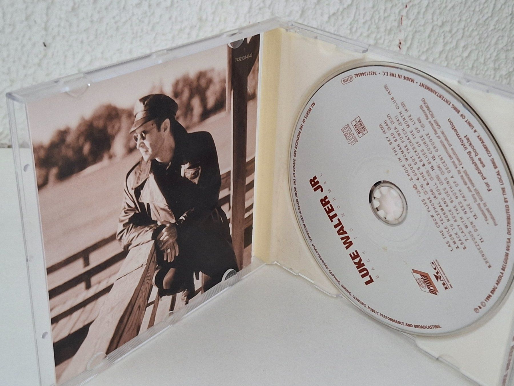 CD: CD Luke Walter Jr - Back To Normal /  Blues - Rock -soft – Usato da Aarberg venduto da Jackup1 2