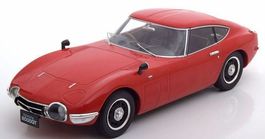 TOYOTA 2000 GT ROT 1967 1:18 TRIPLE