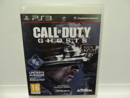 Call of Duty Ghosts PS3 Spiel Limitierte Edition 100% Uncut
